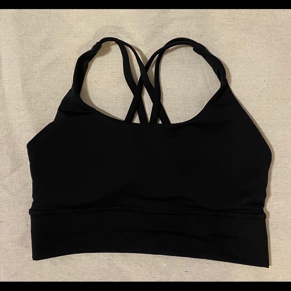 Lululemon Energy Bra Long Line Black